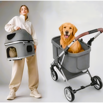 Rubeku Pet Stroller (822) Grey